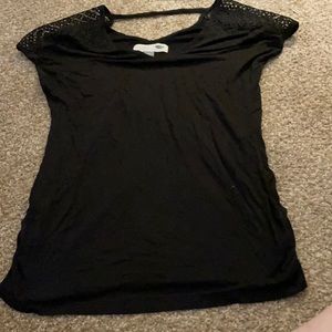 Womens black blouse